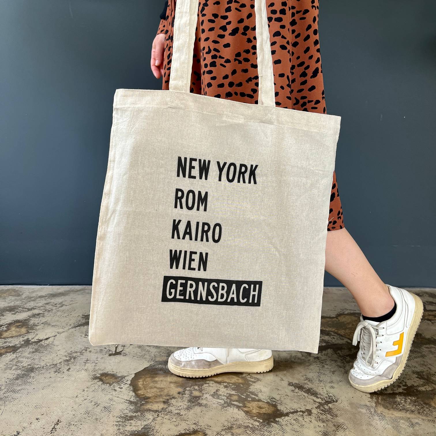 Jutebeutel | New York, Rom, Kairo, Wien, Gernsbach Stofftasche