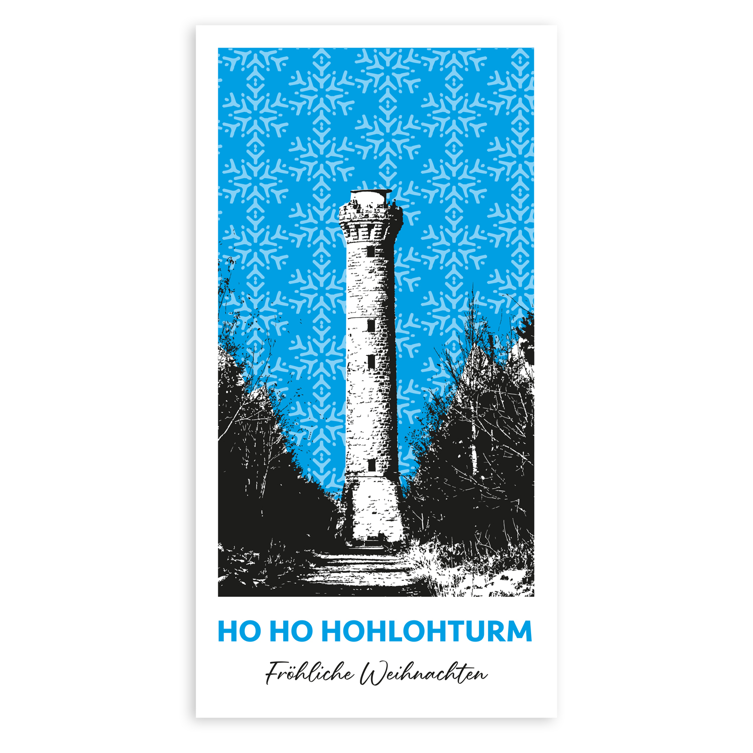 Postkarte | HoHo Hohlohturm Gernsbach Weihnachten "Spendenaktion"