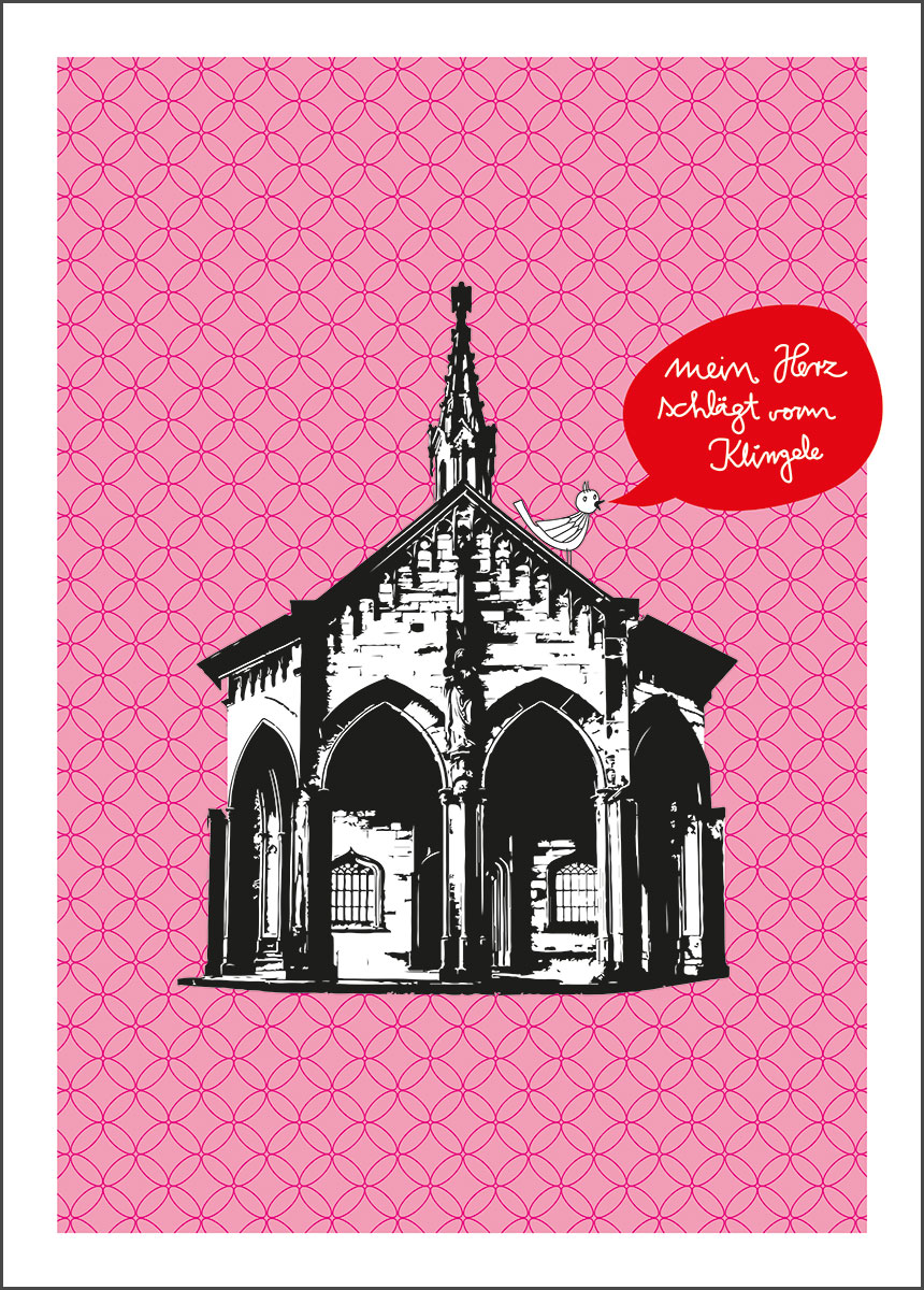 mein_herz_vorm-web Print | Mein Herz schlägt vorm Klingele | limitiertes Poster 50 x 70 cm