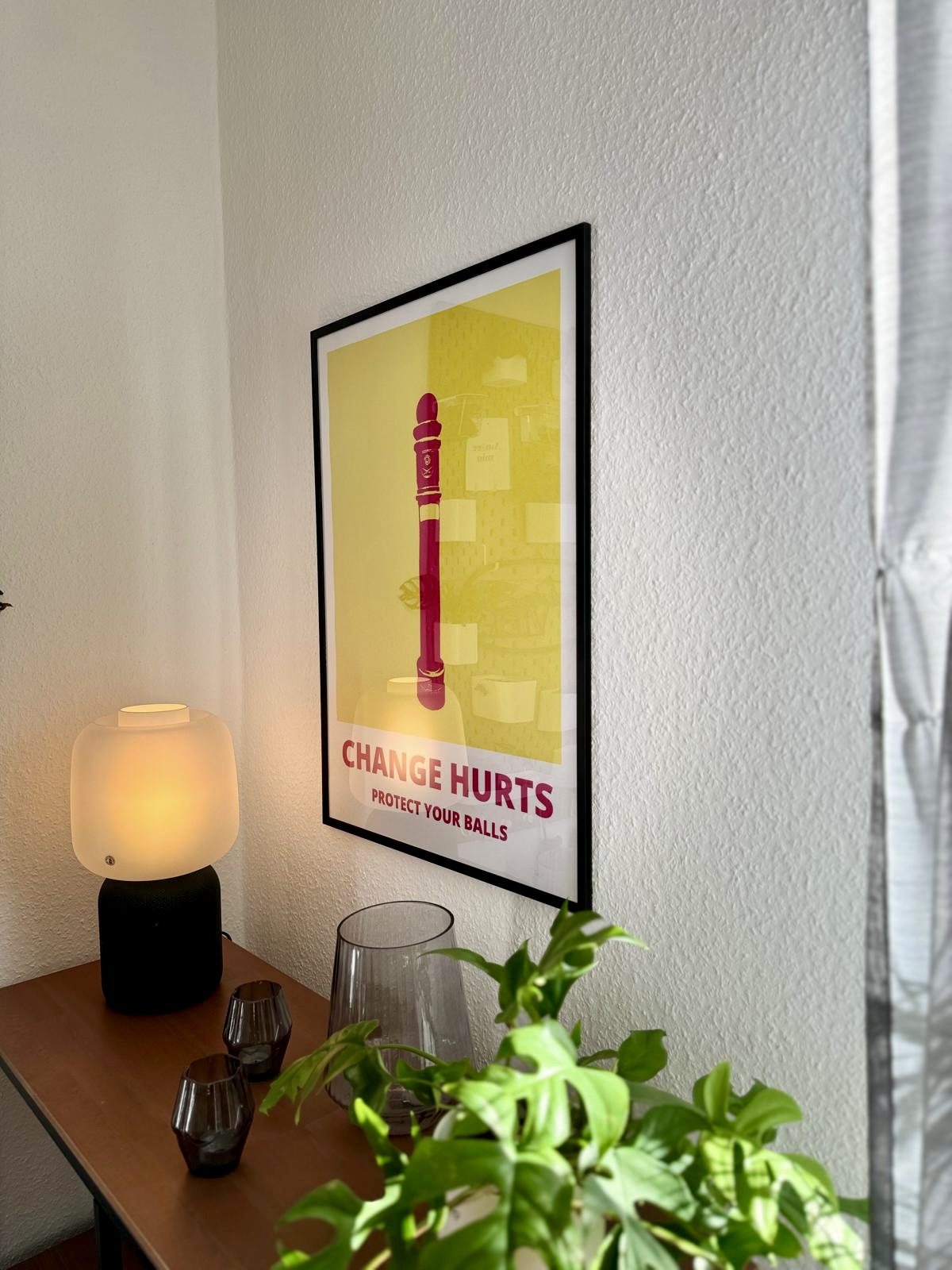 Print | Change Hurts | limitiertes Poster 50 x 70 cm