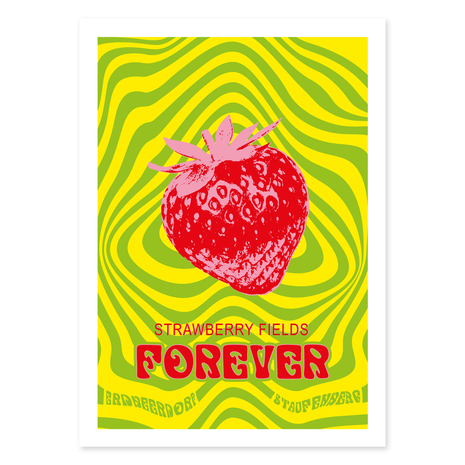 Print | Strawberry Fields | limitiertes Poster 50 x 70 cm Erdbeerdorf Staufenberg Print | Strawberry Fields | limitiertes Poster 50 x 70 cm Erdbeerdorf Staufenberg