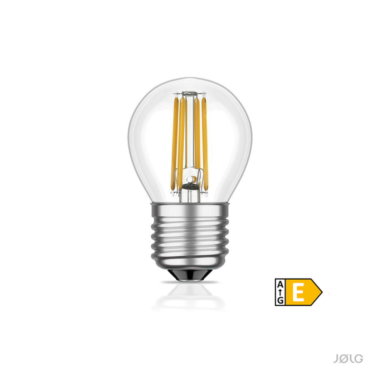 Mini E27 LED Birne Filament G45 3,9W (ehem. 39 Watt) warm-weiß 518 lm A++