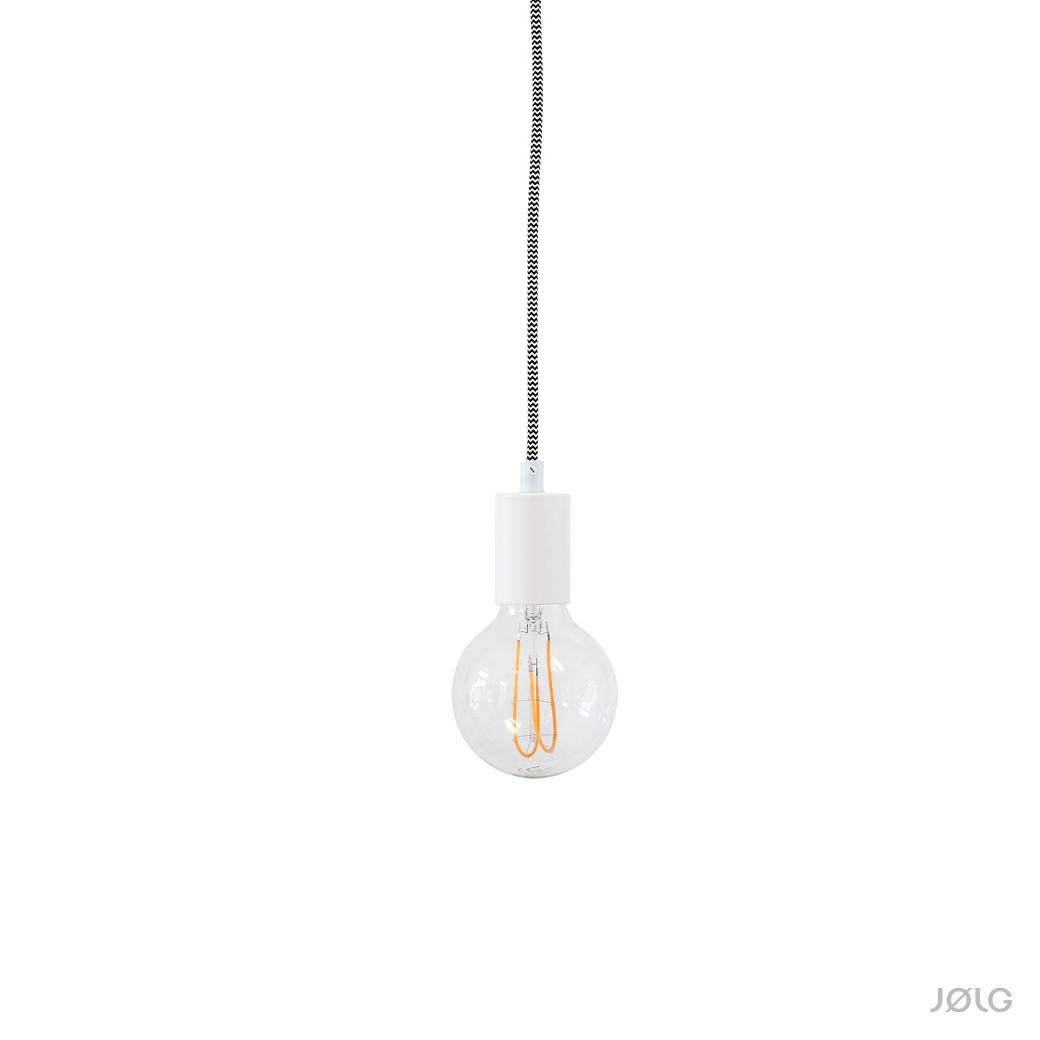Set Lampenfassung E27 mit Pendelleuchten und Metallhülse | JØLG für DIY-Hängelampen